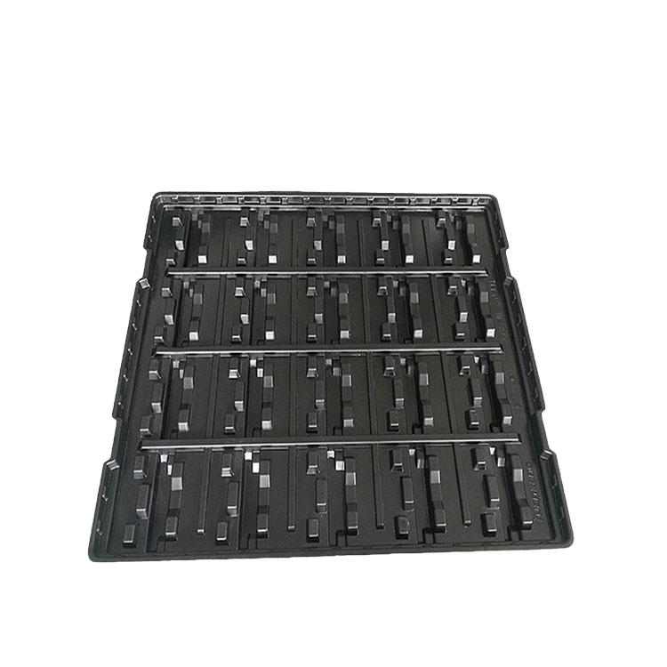 Custom Plastic Thermoformed Tray Shell Anti-static Industrial Turnover ...
